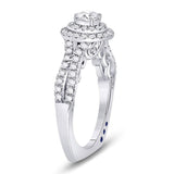 Round Diamond Solitaire Bridal Wedding Engagement Ring 1 Cttw